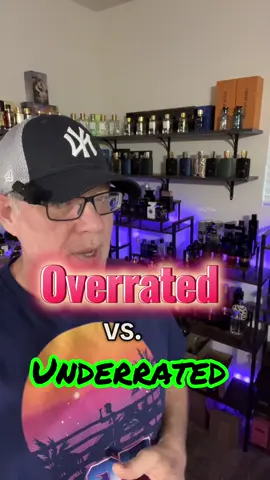 Overrated vs underrated…speed edition with no explanation! Just good vibes here, folks!  #cologne #fragrance #parfum #ballcapcologne 