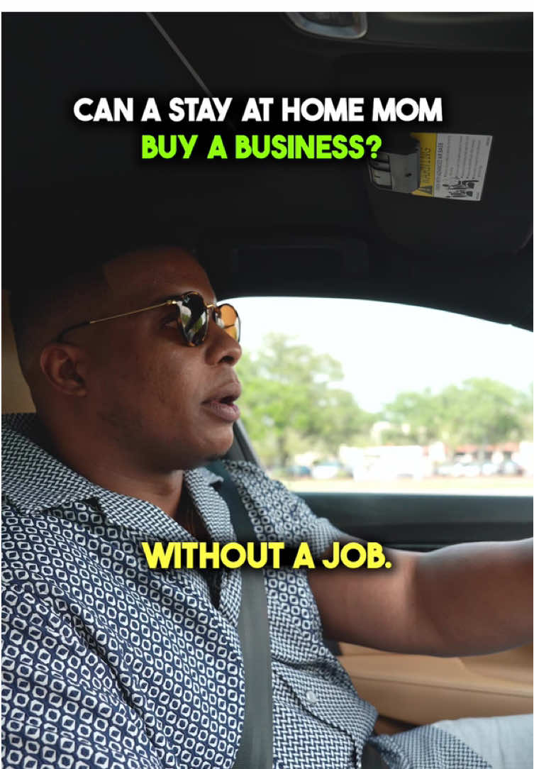 Being a stay-at-home mom does not stop you from potentially buying a business. But you need to be able to explain to the bank what your experience level is for the business you're looking to acquire. You want to ensure that you are at least a good fit to operate that business. #SBAloan #BusinessFunding #Business #WomenInBusiness #BusinessOwner