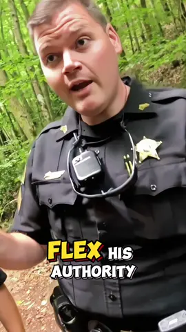 Cop Falsely Claims Trespassing – But This Man Know The Law #cops #police #copsoftiktok #policeofficer 