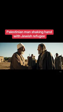Palestinians shaking hand with Jewish refugees in 1930#iran #iranian #iraniantiktok #iran🇮🇷 #israel 