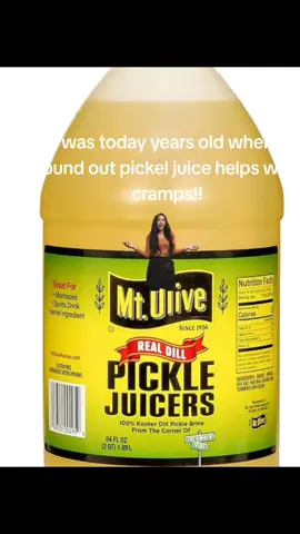#today#cramps#pickel juice#blownaway