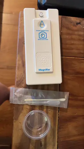 Test your testies today!       I can’t wait to get my husband to try this 😂😂#fyp #fypシ #magnifier #babymaker #testing #testys #observe #observation 