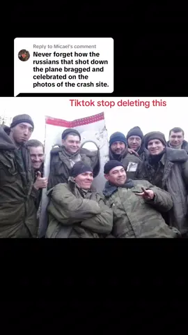 Replying to @Micael Wij vergeten het niet #mh17 #russia #troops 