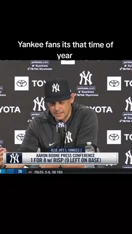 BREAKING: Yankees and Aaron Boone have mutually agreed to..... say; 