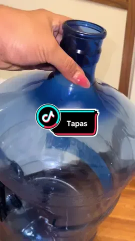 Tapa de silicona azul para jarra de agua, #tapas #silicona #jarra #botellones 