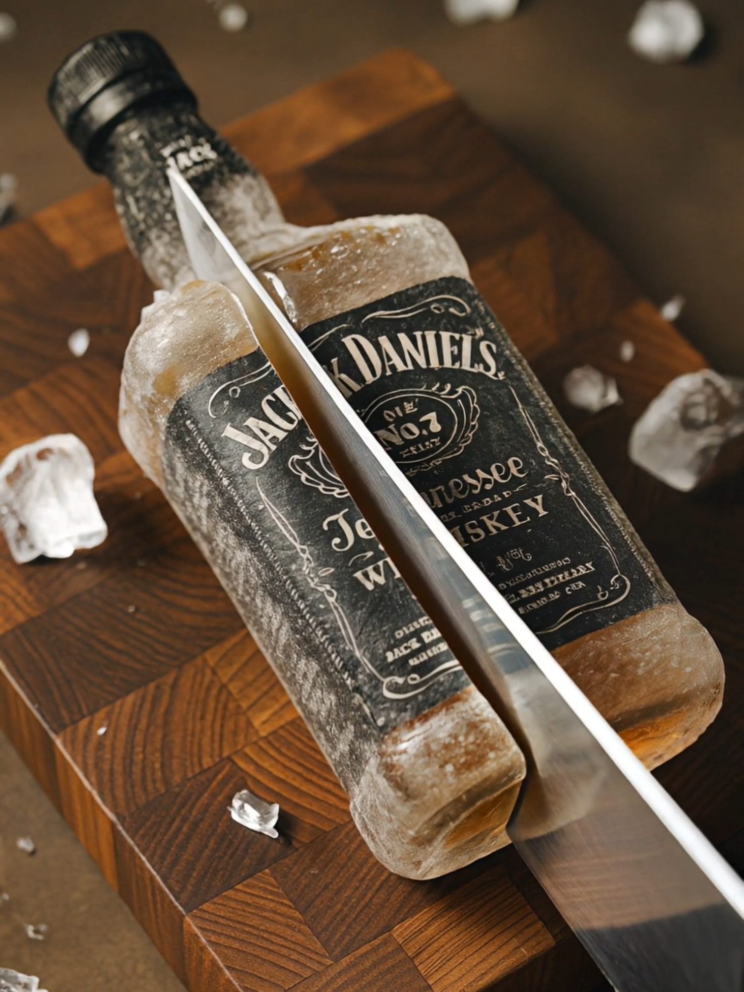 Jack Daniel's Slicing - ASMR #ai #asmr #satisfyingvideos