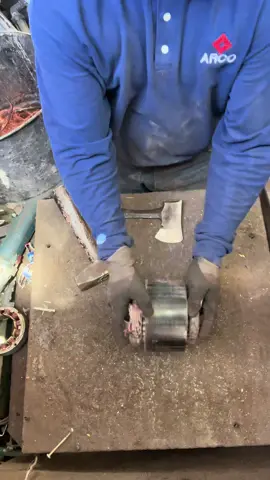 Motor eléctrico ♻️#cobre #copper #metales #paratiiiiiiiiiiiiiiiiiiiiiiiiiiiiiii #power #fyp #recycling #foryoupage #reciclaje 