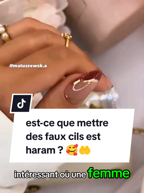 est-ce que mettre des faux cils est haram ? #rapelle_islam #islamic_video #fauxcils 