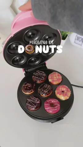 Amando fazer mini donuts 🤏🏻🥹🍩  #tiktokshop #comprinhastiktokshop 