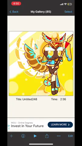 Golden cheese cookie drawing#cookierunkingdom 