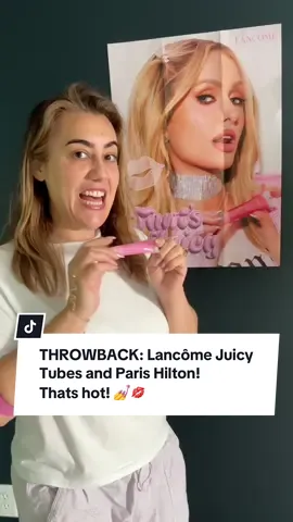 Replying to @sewsew33 @Lancôme re-released their iconic Juicy Tubes and wifey and I were fangirling—not just over the nostalgia (though yes, we lived for these back in the day) but also because they came with a giant @ParisHilton poster!! Obviously, we hung her up immediately. We’re about to start renovations, and now the painters will be supervised by the queen herself. That’s hot 🤣💅 #lancomejuicytubes #juicytubes #parishilton #millennial #makeup #lipbalms #90sthrowback #thelipsticklesbians 