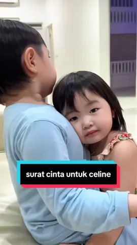 surat cinta untuk celine🥰 . . . #celineelizabethwiyono #fyp #lizzebethmua #michaelrendyw #trending #claytonwiyono2y 