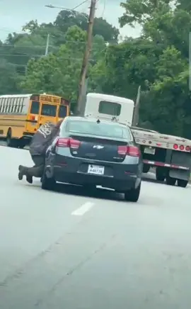 So uhh.. Danville, Va y’all. Right out front of my job. No I did not take this video, it was sent to me. So if anyone has any details as to what is going on here feel free to tell me. #roadrage #fyp #questionable #strange 