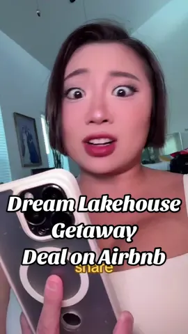If you live in NYC and need a quick getaway with the fam, I got the dream lake house for you! And you can get 10% off your stay. #airbnb #airbnbdeal #airbnbdiscount #lakehoaue #nyc #newyork #newyorkgetaway 