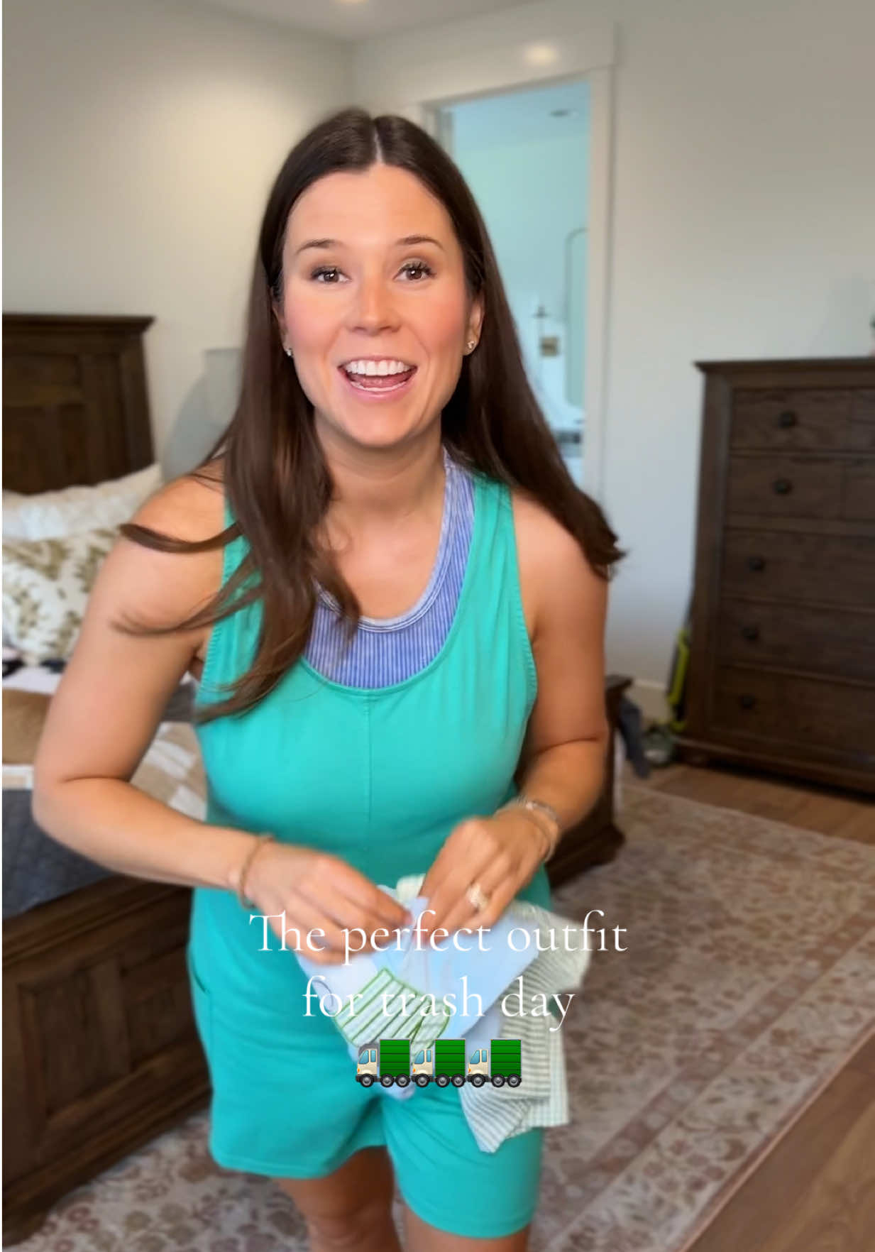 The perfect trash day outfit! #boysclothes #toddlerclothes #kidsclothes #kidsboutique #trashtruck #trashday #boymom #tiktokshopcreatorpicks #dealsforyoudays 