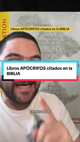 Libros APÓCRIFOS citados en la BIBLIA #carloscamou #cristianismo #historia #biblia 