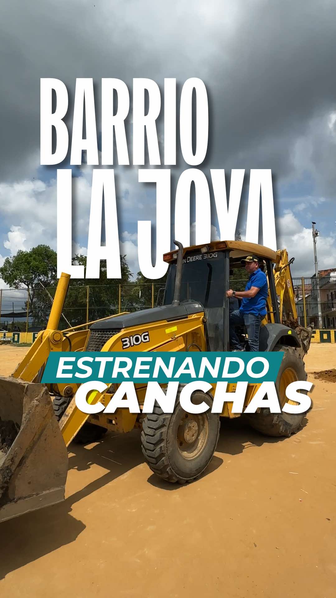 ¡De la promesa al hecho! ✅ Intervenimos las canchas del barrio La Joya, y hoy son escenarios deportivos dignos para el disfrute de toda la comunidad. ⚽ Así lo hicimos posible 💪✨#obras #cancha #colombia #bucaramanga #futbol⚽️ 