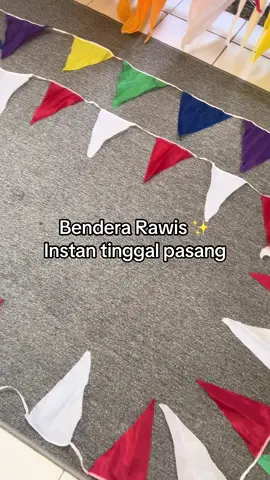 Bendera Rawis segitiga merah putih warna warni bendera Agustusan atau kolong balap merpati murah promo ecer grosir cod gratis ongkir #bendera #benderarawis #rawis #benderaagustusan #fyp 