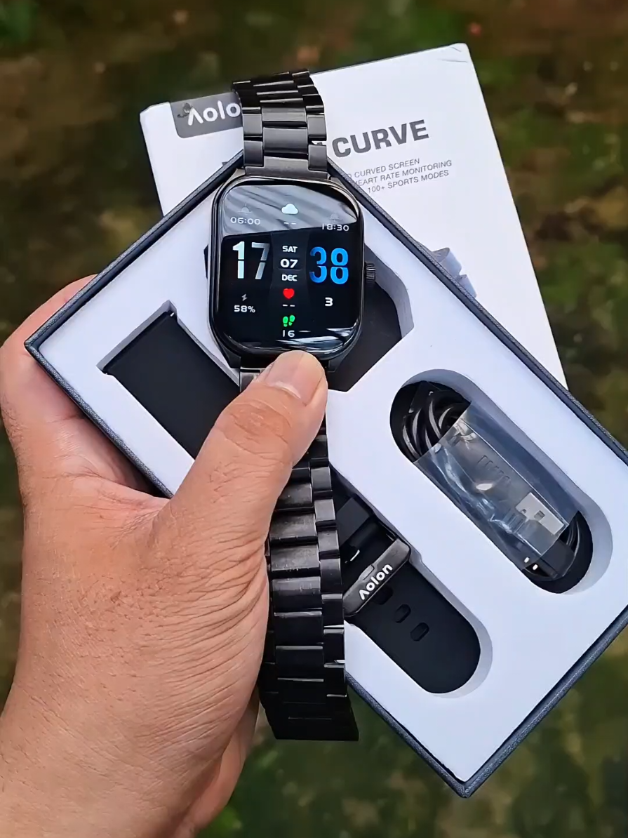 Keren Banget Smartwatch Layar Lengkung Anti Air IP68 Lagi Viral Rekomended #smartwatch #jamtanganpintar #smartwatchviral #fyplah 