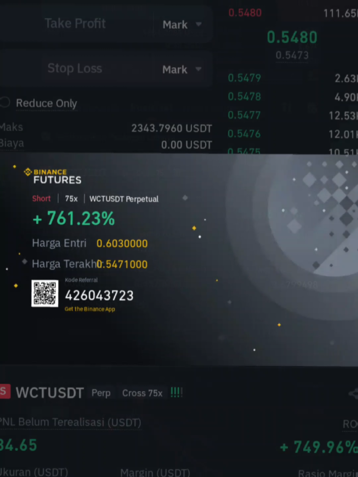 pasti bisaaa #timothyronald #kalimasada #binance #futures #cryptocurrency 