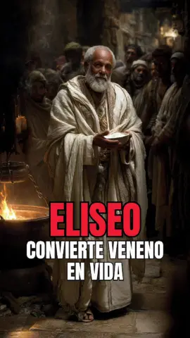 El Profeta que convirtió veneno en vida… 🙏🏽🙌🏽 #oracion #pray #jesus #Dios #biblestories #bible #god #Milagro #historiabiblica #biblia #jesuscristo #miracle 