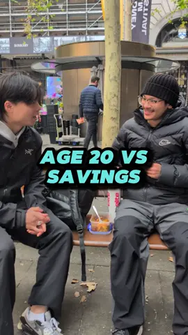 How much do you have in savings? 💰 #streetinterview #interview #savings #australia #property #sydney #money #agevssavings