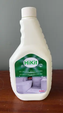 ✨Vòi sen, kính tắm ố vàng? Xịt HiKit 1 phát – sạch bong sáng bóng! 🔥 Tẩy cặn canxi, kính, bồn sứ, gương soi dễ như chơi! 👉 HiKit 500ml – cứu tinh cho nhà tắm sạch không tì vết! #taycanxi #HiKit #taykinhnhatam #vesinhatam #noitro #reviewsp #meovat #chongovang #vesinhnha