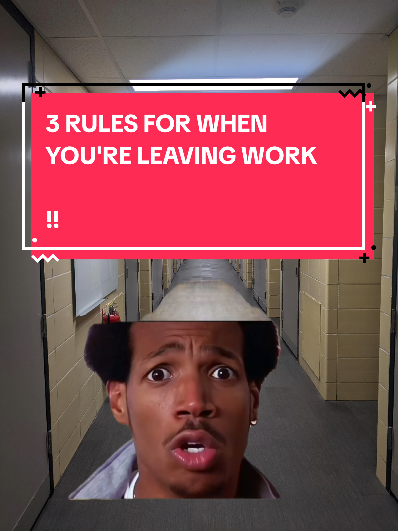 When the 3 rules of leaving work save your sanity #WorkLife #ClockOutVibes #LeavingWorkLike #WorkHumor #OfficeLife