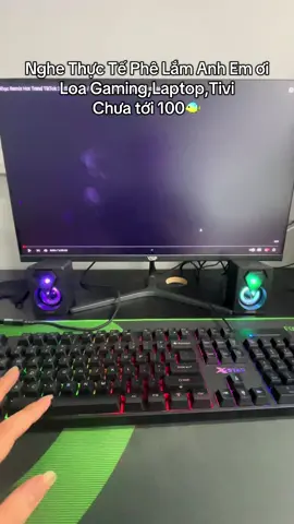 Loa Máy Tính Gaming LEERFEI E-1046 USB Hiệu Ứng Đèn LED Âm Thanh HD Chất Lượng Cao#loagaming #loamaytinh #loatv #loagiare #loanghenhac #xuhuong #viral #loativi 