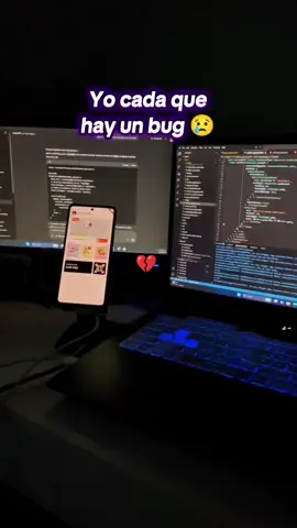 Yo cada que hay un bug #developers #development #programacion #programmer #programming #softwaredeveloper #flutter #developer #software #working #trabajo #code #dev #app #sad #fyp #parati #foryou 