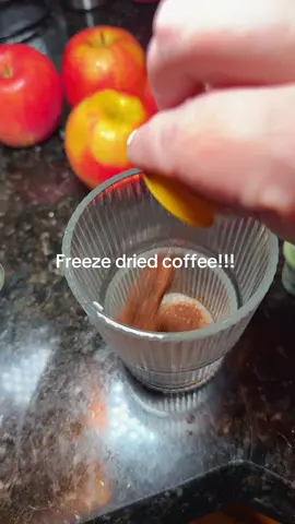 Never thought I’d see the day where they would have freeze dried coffee I think these are really convenient and easy to bring your own. #Coffee #coffeetiktok #coffeetok #coffeetime #coffeelover #freezedriedcoffee #breakfast 