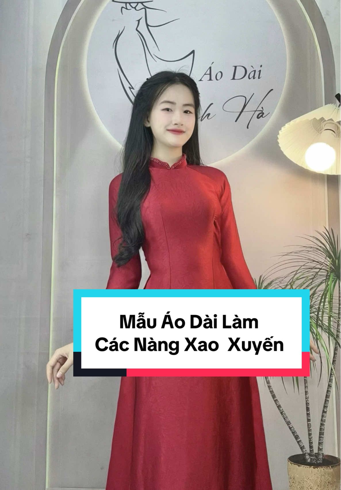 Áo Dài Dâu , Áo Dài Đi Tiệc , Áo Dài Dậy #xuhuongtiktok #aodaitruyenthong 
