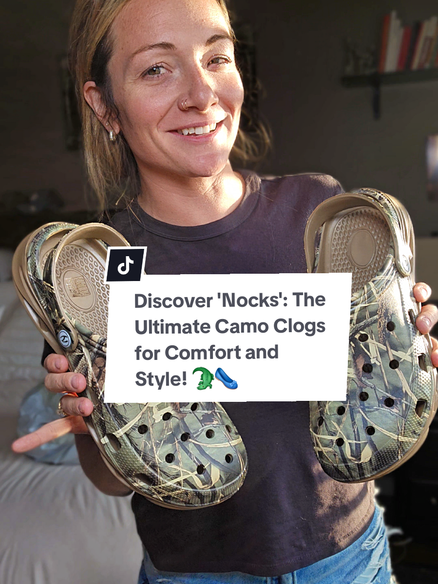 Ready for the trails and the backyard BBQ—meet your wallet-friendly 'Nocks'! 🐊✨ Style and comfort without the designer price tag. #CamoClogs #OutdoorStyle #dealsforyoudays  #BudgetFriendlyFinds #TrailReady #CasualComfort  #creatorsearchinsights 