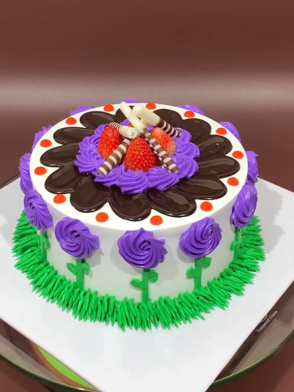 Oddly Satisfying Chocolate Cake Design #cakedecorating #cakedesign #cakeideas #chocolatecake #cupcakes #cake #explore #trending #fyp #foryoupage 