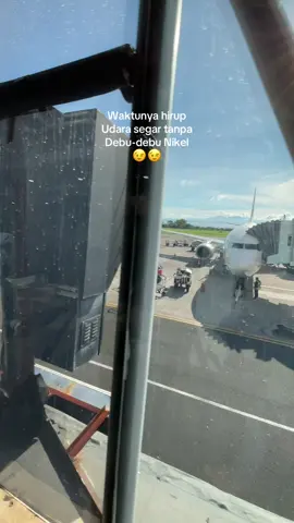 Waktunya cuti 🤪#bismillahfyp #masukberandafyp #foryoupage #storytambang #tambanghitz #sultanbabullahairport #fyp 