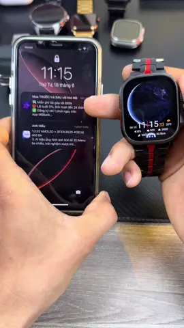 Test nhận tin nhắn Ultra3 Plus các nền tảng và font chữ, độ dài tin nhắn #xuhuong #hieudongho #foryou #ultra3 #thanhly 