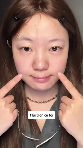 Cách tạo khối dang mũi 3 chiều tự nhiên phiên bản 2.0 nè mấy bà tham khảo liền nha!#xuhuong #makeup #lamdep #congai #taokhoimui #trangdiem #viral #trending 