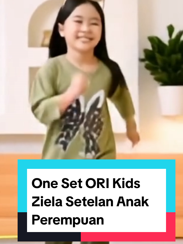 One Set ORI Kids Ziela Setelan Anak Perempuan  #setelananakperempuan #setelananakcewek #setelananakwanita 