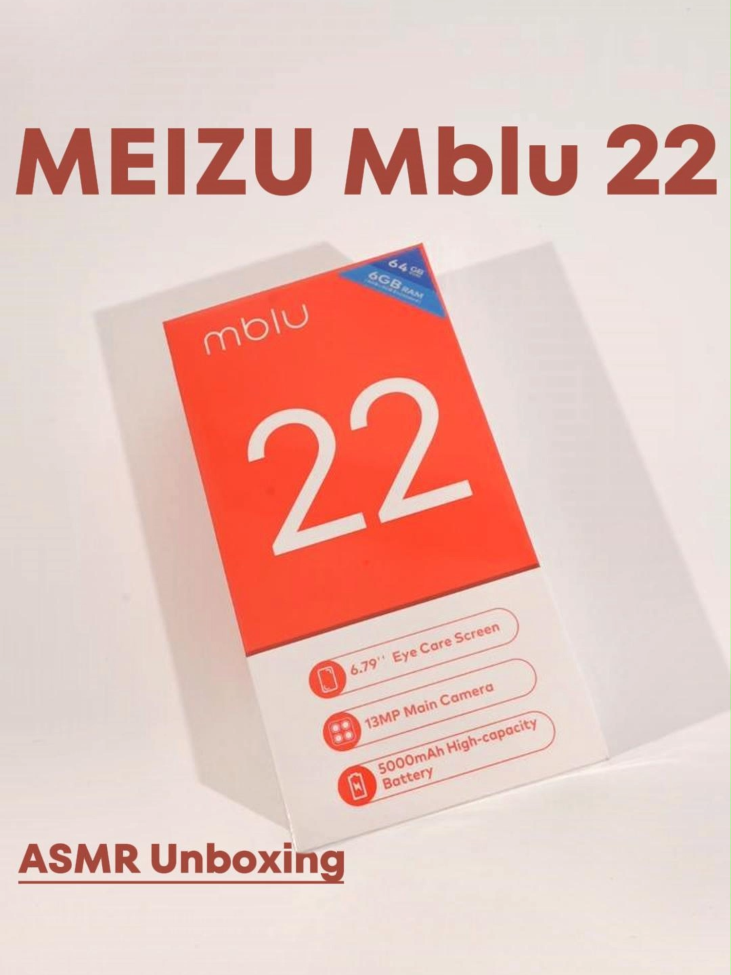 MEIZU Mblu 22 ASMR Unboxing  #MEIZU #Mblu22 #Mblu22Series #Tech #phone #asmr #unboxing #foryou #asmrunboxing