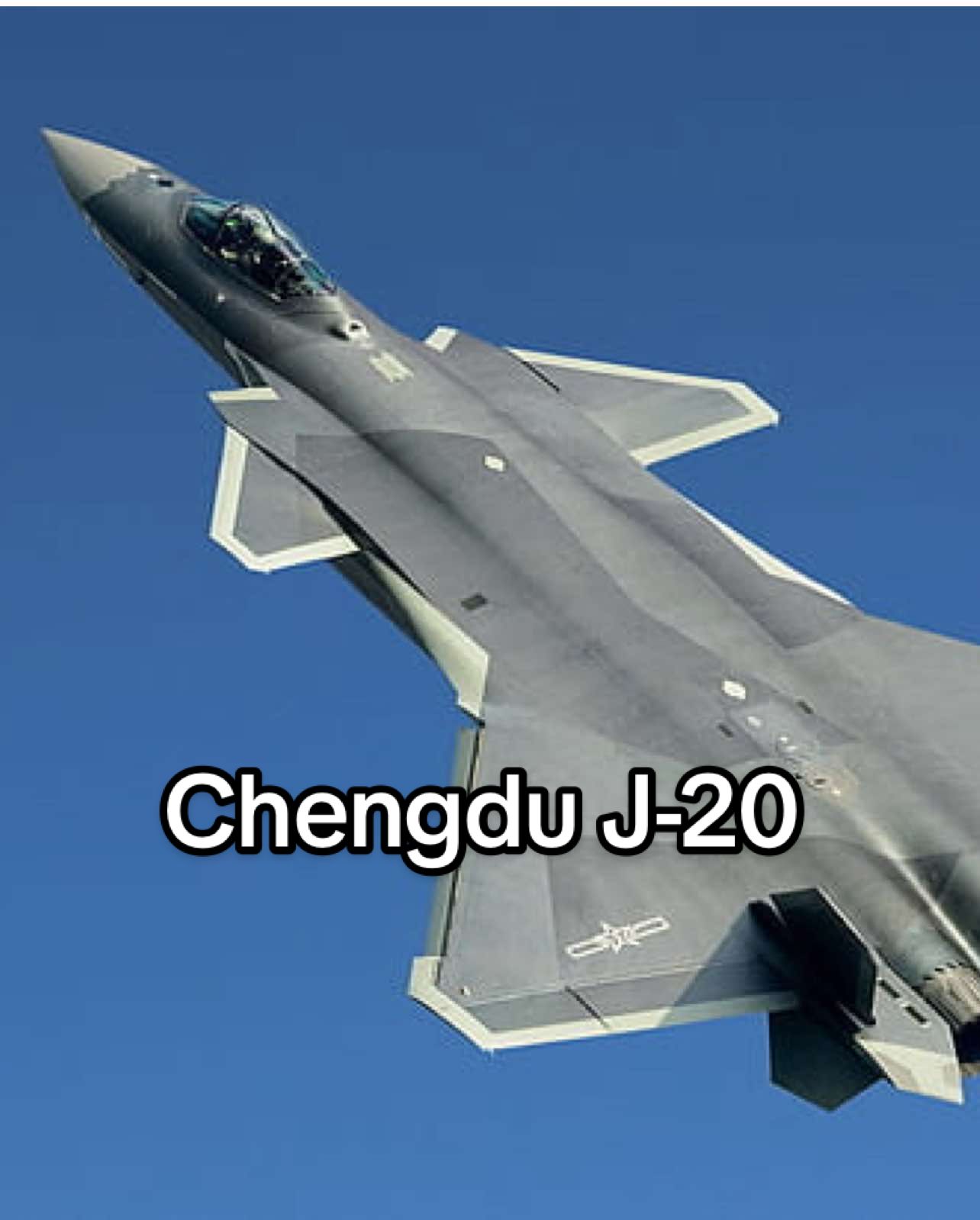 Chengdu J-20 🇨🇳✈️#airforce #aircraft #fighterjet #jetfighter #J20 #j20chengdu #fight #fighter 