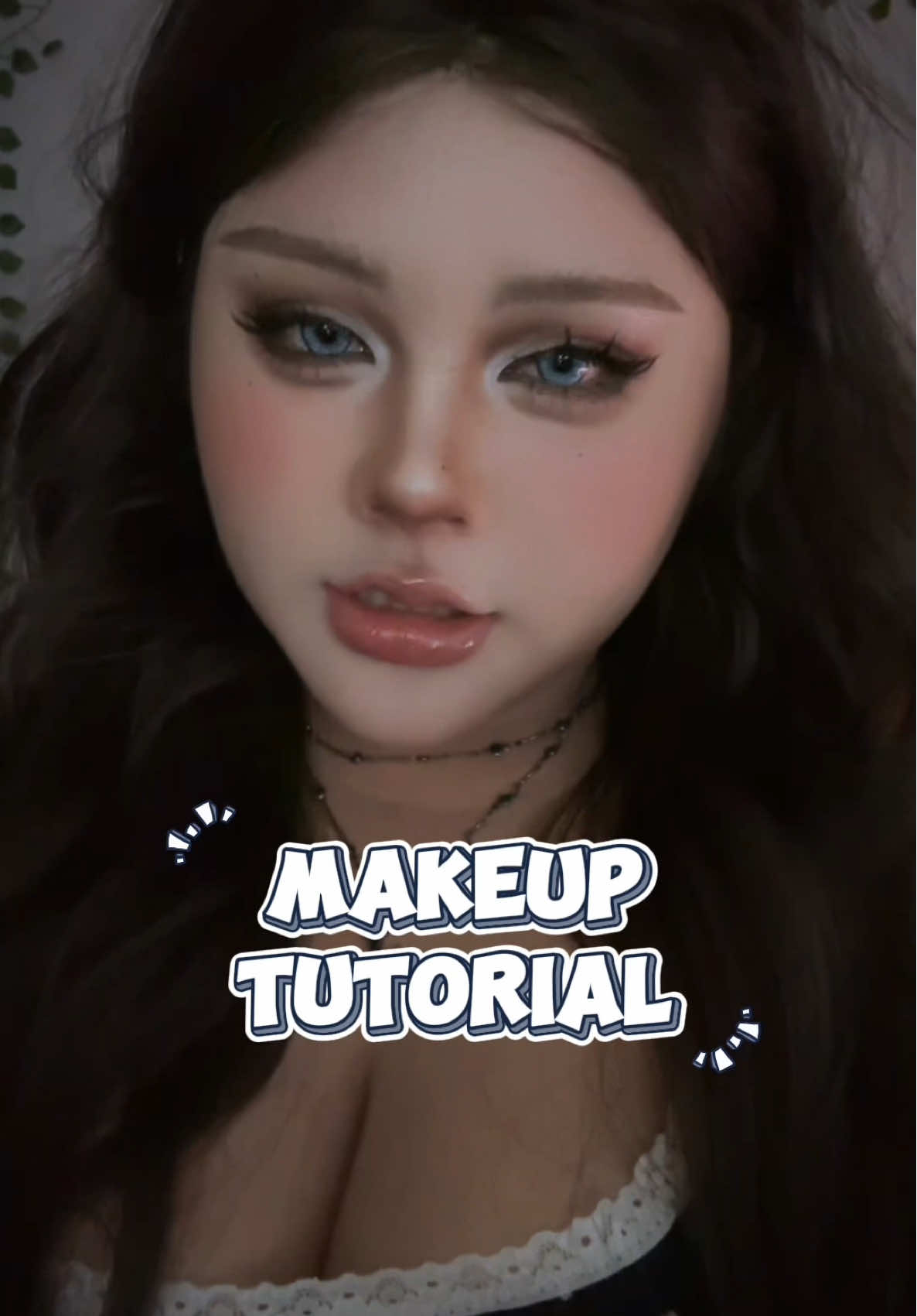 Lên cho mn con tutorial nò #huyenkhongbuon #makeup #tutorialmakeup 