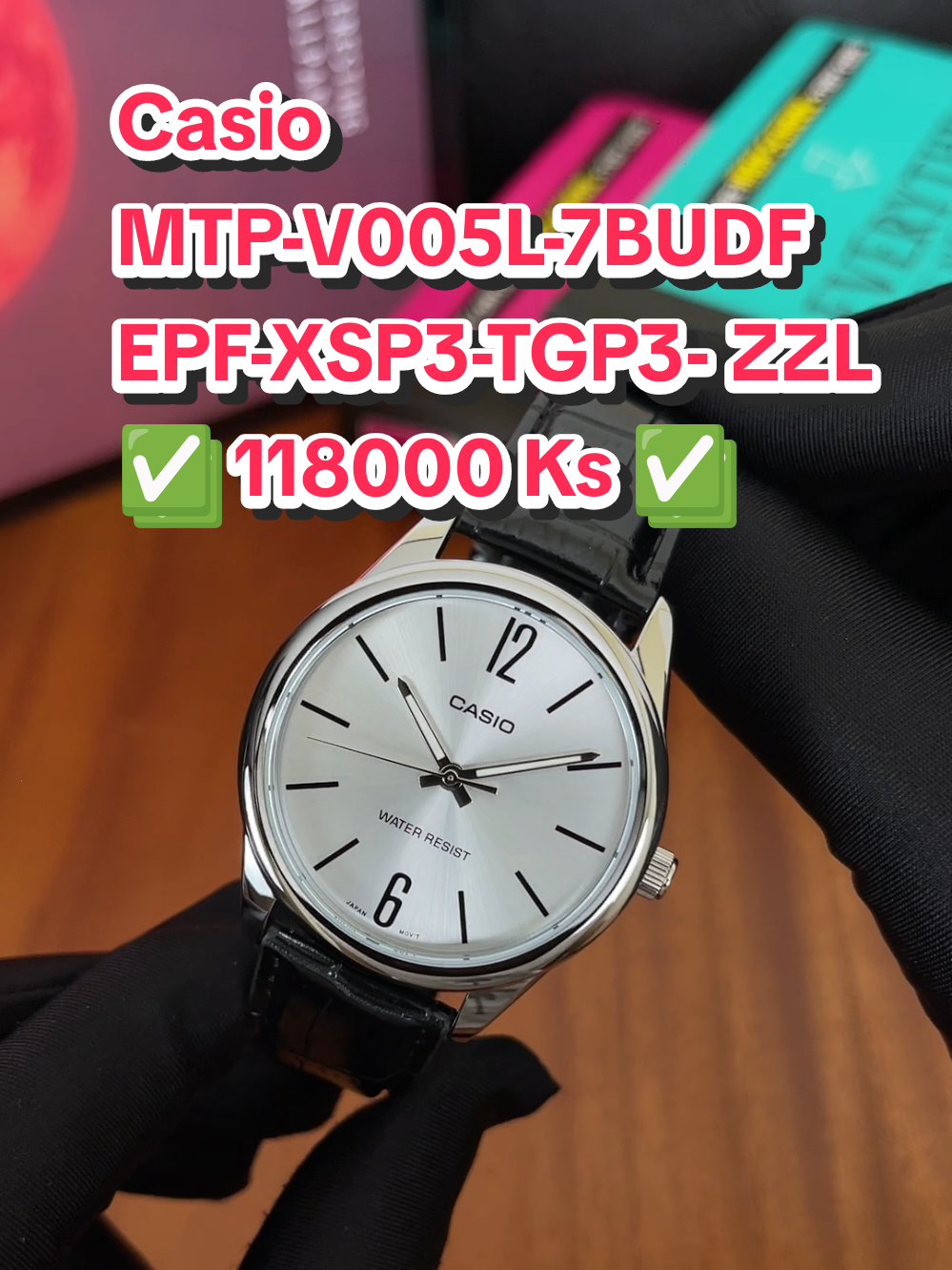 Casio MTP-V005L-7BUDF EPF-XSP3-TGP3- ZZL:A17 ✅ 118000 Ks ✅ • Case Size : 42  mm • Water Resistance : 20 ATM #casio #နာရီ #ရောက်ချင်တဲ့နေရာရောက်👌 #နာရီချစ်သူများအတွက်တင်ပေးလိုက်ပြီနော် #fyp 