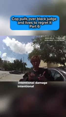 Cop pulls over black judge and lives to regret it | part 6 #fyp #cops #police #judge #viralbodycam #bodycam #viral