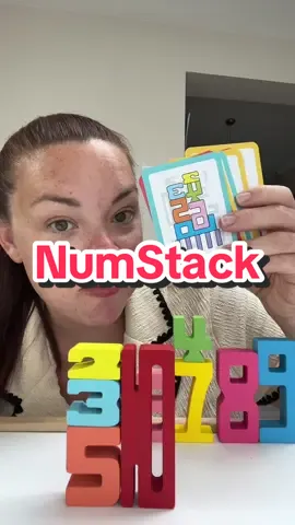 NumStack - Wooden Number Stacking Blocks for Early Math Fun #momtok #mumsoftiktok #mum #kidstoys #toys #toddlers #toddlertoys #kidsactivities #toddlermom #toysoftiktok #MomsofTikTok #learningisfun #montessori #montessorimom #montessoritoddler 