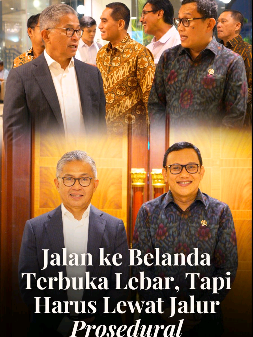Lebih dari 2 juta warga berdarah Indonesia tinggal di Belanda. Tapi jumlah pekerja migran yang mengisi sektor formal disana masih terbatas. Padahal, peluang kerja terbuka lebar, mulai dari sektor kesehatan, hospitality, konstruksi, perkebunan, hingga IT.  Dan yang tak kalah menarik, standar upah di Belanda bisa mencapai Rp. 40 – 80 juta per bulan.   Semalam, saya berdiskusi dengan Dubes RI untuk Belanda @indonesiainthehague, Bapak Mayerfas. Kami sepakat untuk menyambut peluang ini secara serius. 📣 “Potensi kita ada, peluang di sana juga ada. Yang sekarang dibutuhkan adalah menyinkronkan keduanya agar bisa terealisasi secara optimal,” ujar Pak Dubes. Saya tegaskan, setiap pekerja mirgan Indonesia harus  berangkat secara prosedural, agar terdata, terlindungi, dan memiliki kejelasan status. Negara harus hadir dari awal hingga akhir.  Kami akan segera melakukan konsolidasi lintas pihak, agar Indonesia tak sekadar hadir, tapi mampu menjawab kebutuhan tenaga kerja di Belanda, dan Eropa secara lebih luas.  #maskarding #abdulkadirkarding #pekerjamigranindonesia #kemenp2mi ##indonesia🇮🇩 