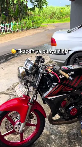 Mimpi aja dah seneng,apalagi punya #ninjass #2stroke 