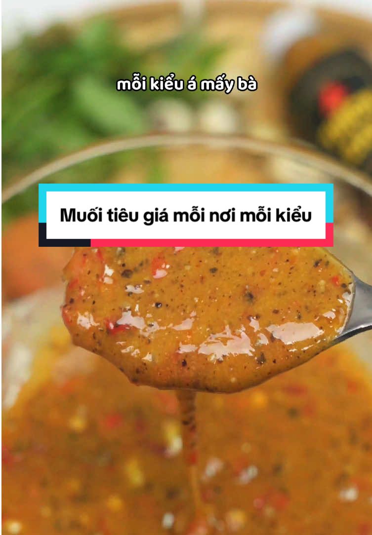 Muối tiêu này mà chấm gà luộc hột vịt đồ he nó ngon điếng luôn mấy bà ơi #thichcay #muoitieulot 