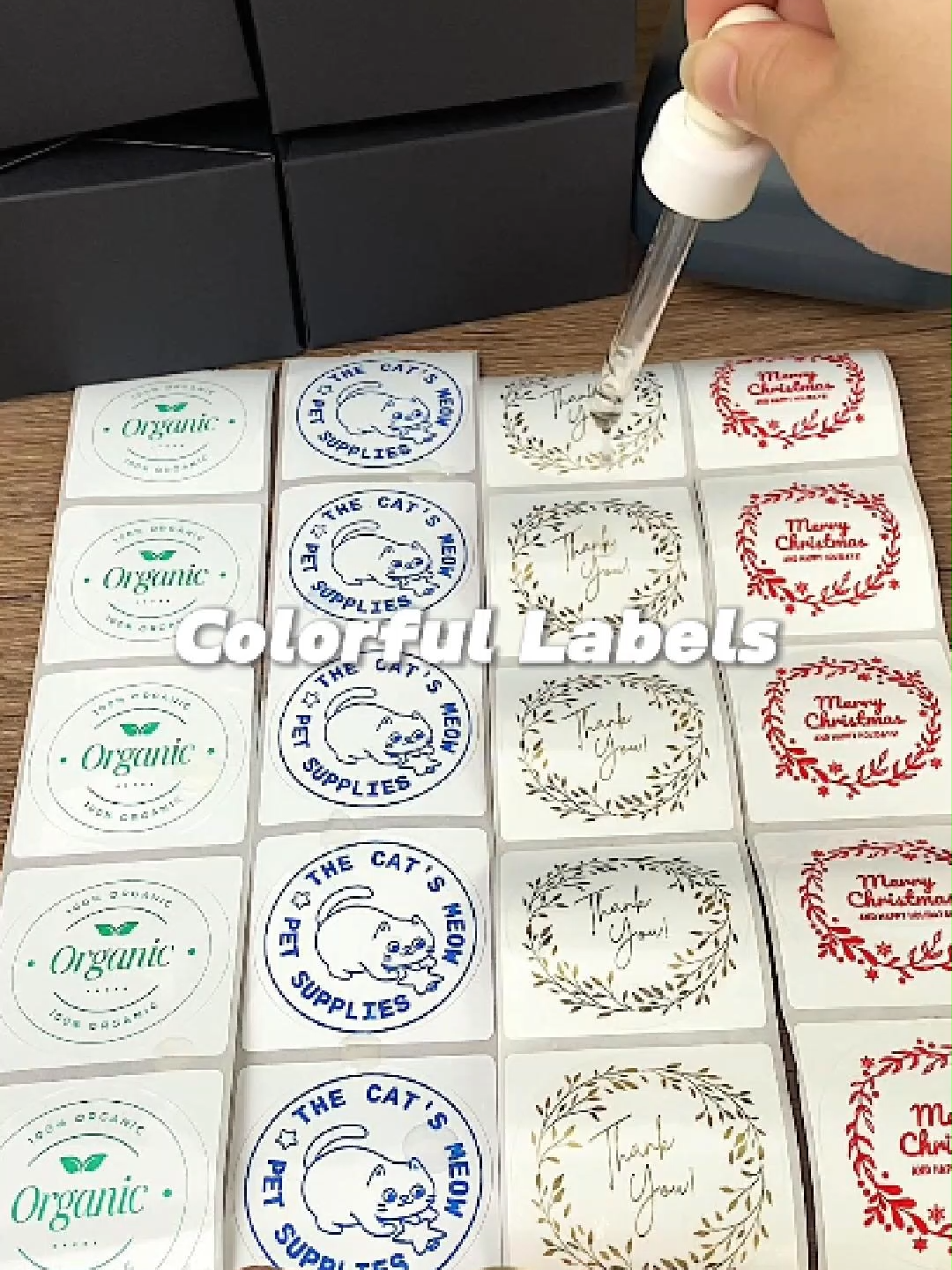 🌈 Print in Color with the NIIMBOT M2 Thermal Transfer Label Printer! Not just black — now you can print in ✨gold, 💚green, 💙blue, ❤️red, 🤍white and more! 🎯 Perfect for: 🕯️ Candle & essential oil labels 📦 Small business packaging 🏷️ Product branding 🏠 Stylish home organization 🔥 Features: Heat & cold resistant Alcohol-resistant & durable Colorfast for up to 10 years 📲 Easily connect to phone or computer and start customizing your labels today! 🔗 Link in bio #niimbot #niimbotm2 ##BrandLogo #CustomLabels #SmallBusinessTools #SmallBusiness #smallbizowner #smallbiztiktok #packingorders #packingasmr #homebusiness #asmr #fyp