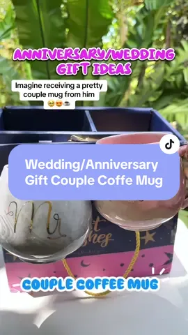 Imagine receiving a pretty couple mug from him 🥹😍☕️ #couplemug #coffeemug #anniversarygift #weddinggift #giftideas 