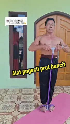Membalas @Elangdjami mau ngecilin perut buncit Atau mau mengencangkan otot tangan dan kaki gk usah ribet pke alat ini aja💪 #workout #perutbuncit #fyp 